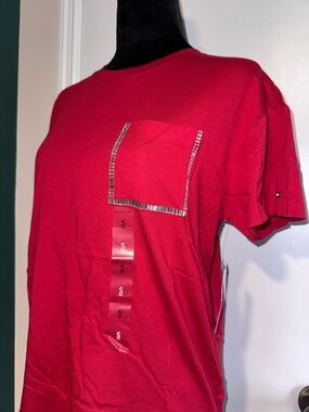 Tommy Hilfiger Red Stud Pocket Tee